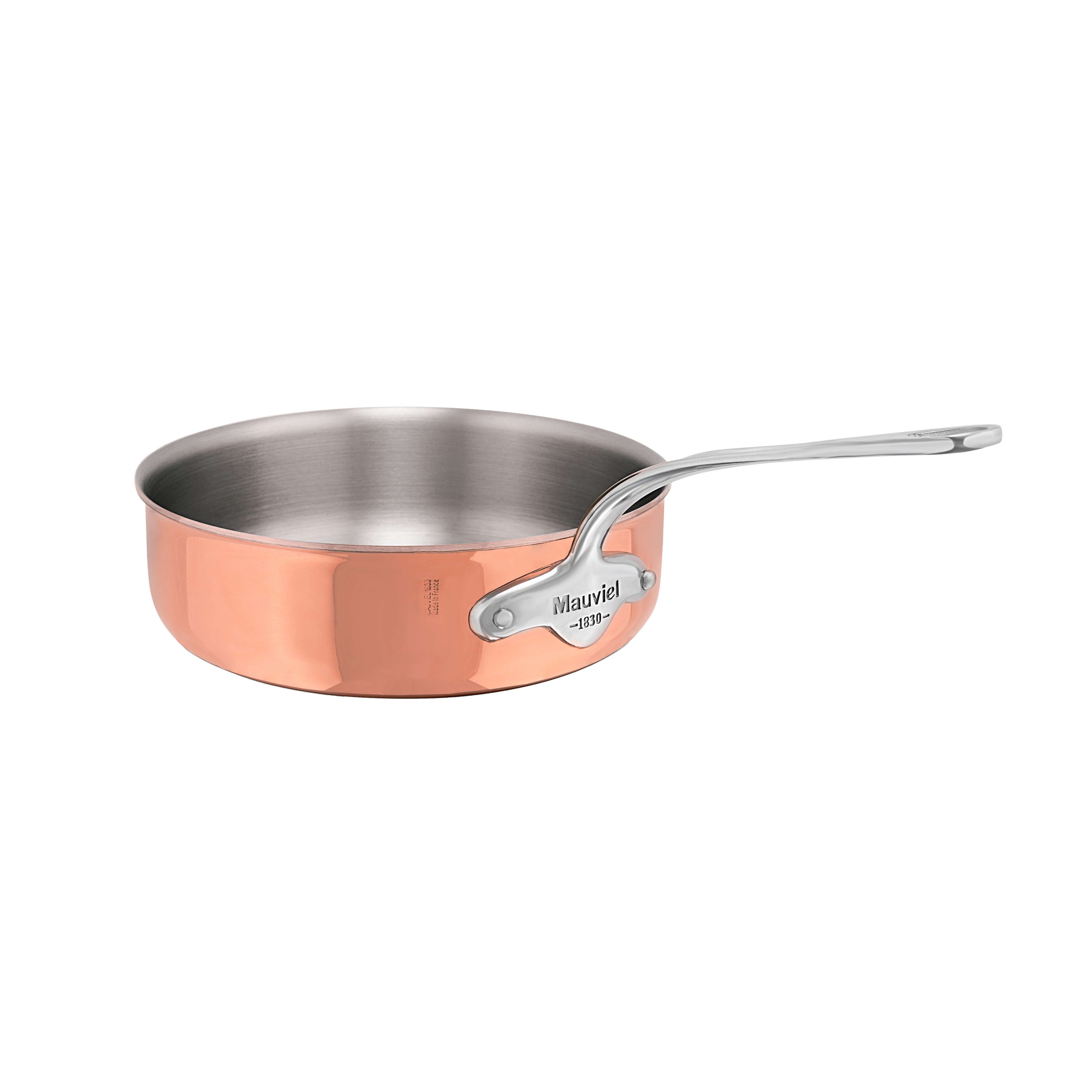 Mauviel M'Heritage M'6 S 12-Piece Induction Copper Cookware Set With Cast Stainless Steel Handles