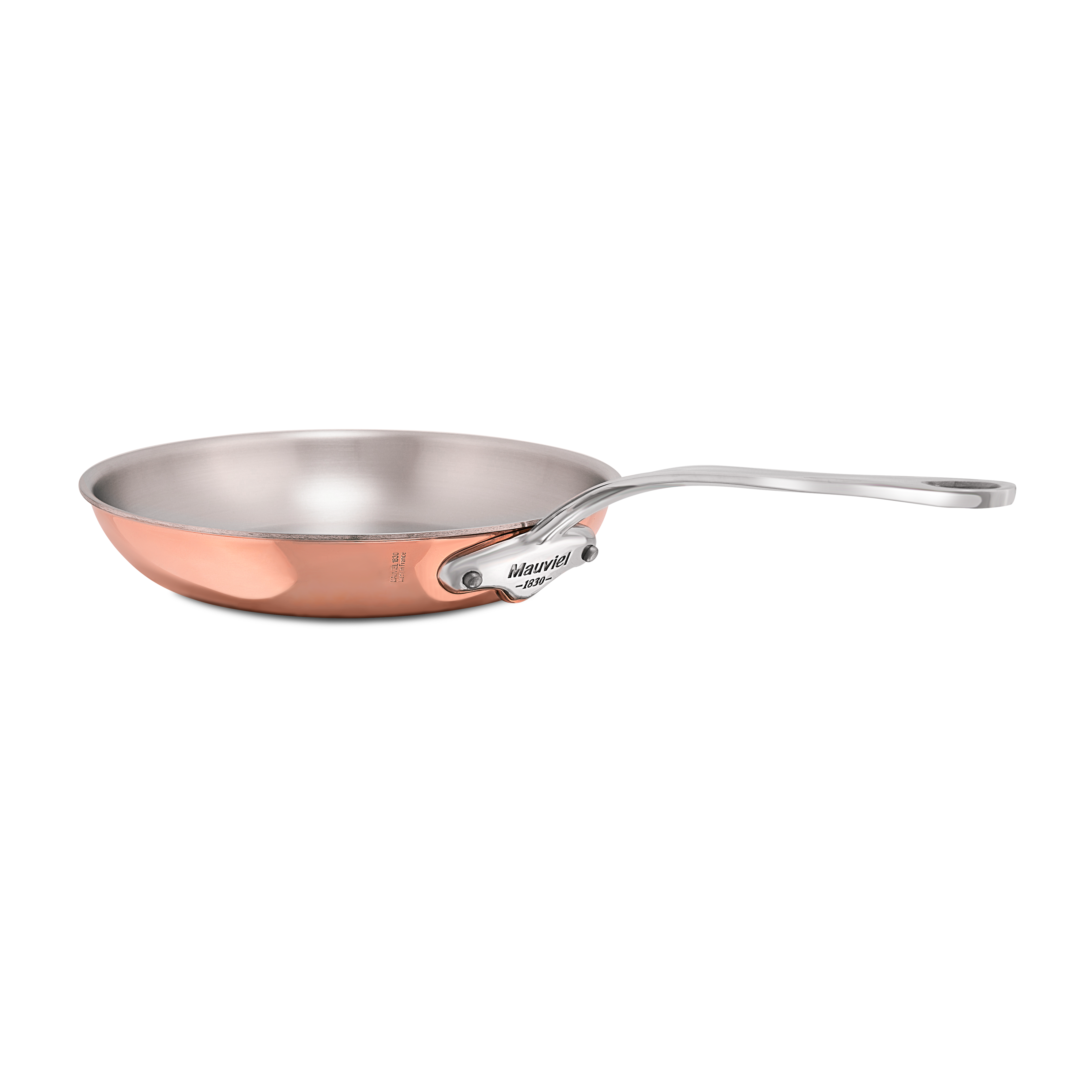Mauviel M'Heritage M'6 S 12-Piece Induction Copper Cookware Set With Cast Stainless Steel Handles