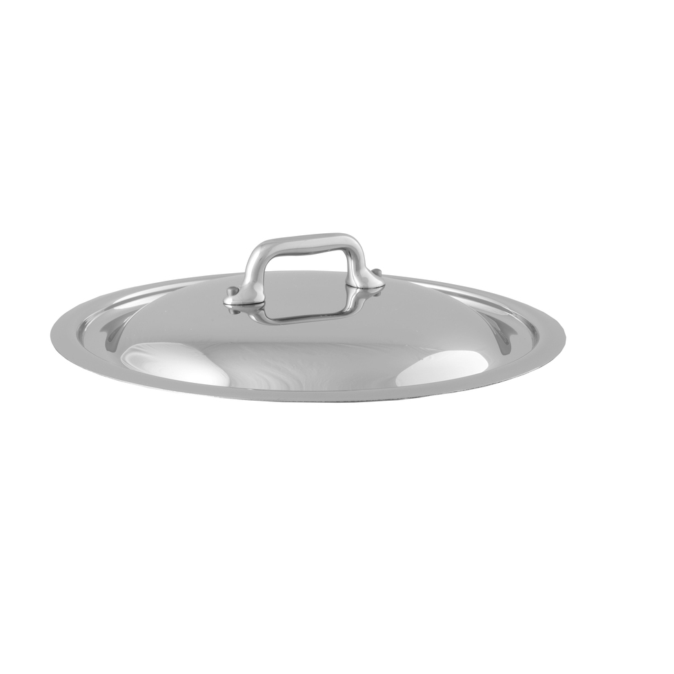 Mauviel Stainless Steel Curved Lid, 6.3-In