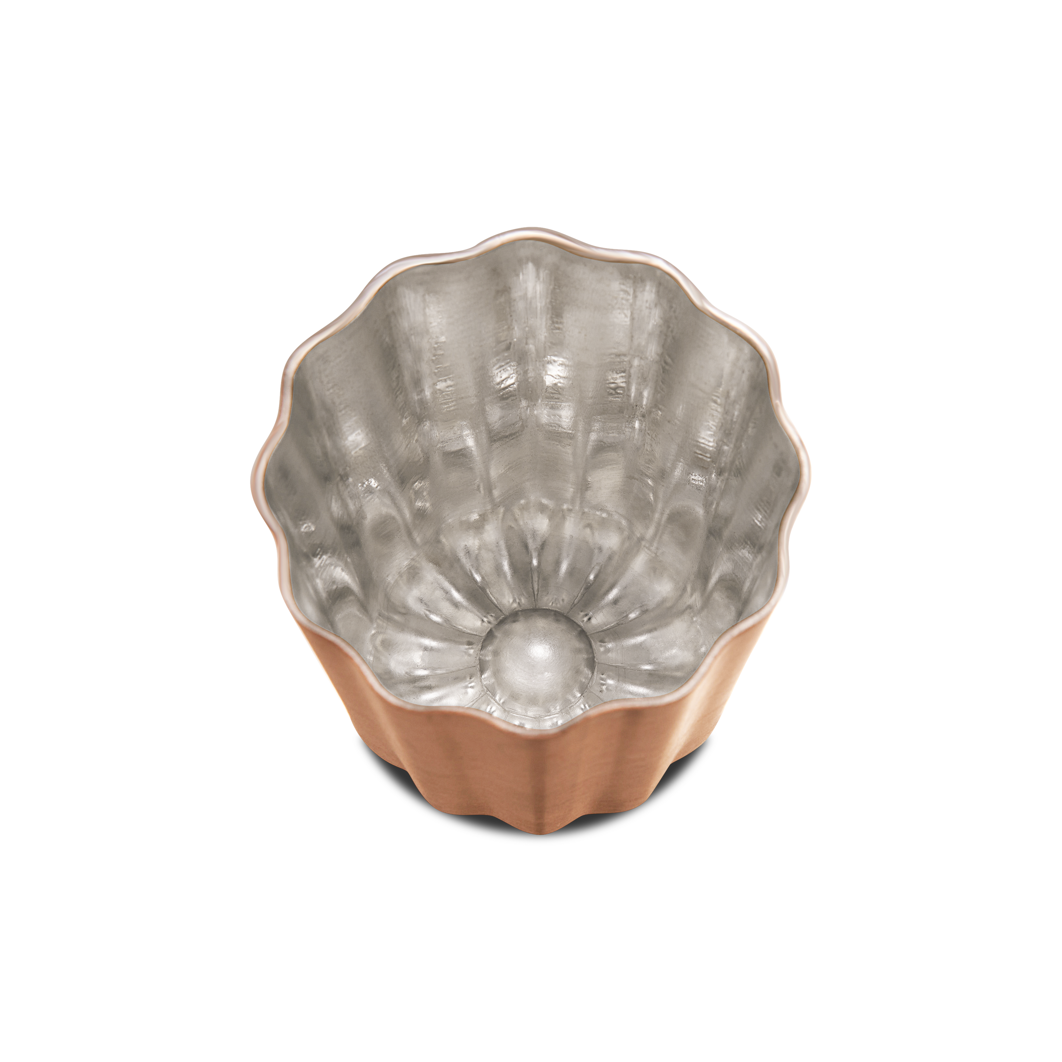 Mauviel M'PASSION Copper Tinned Canele Mold, 2.2-In
