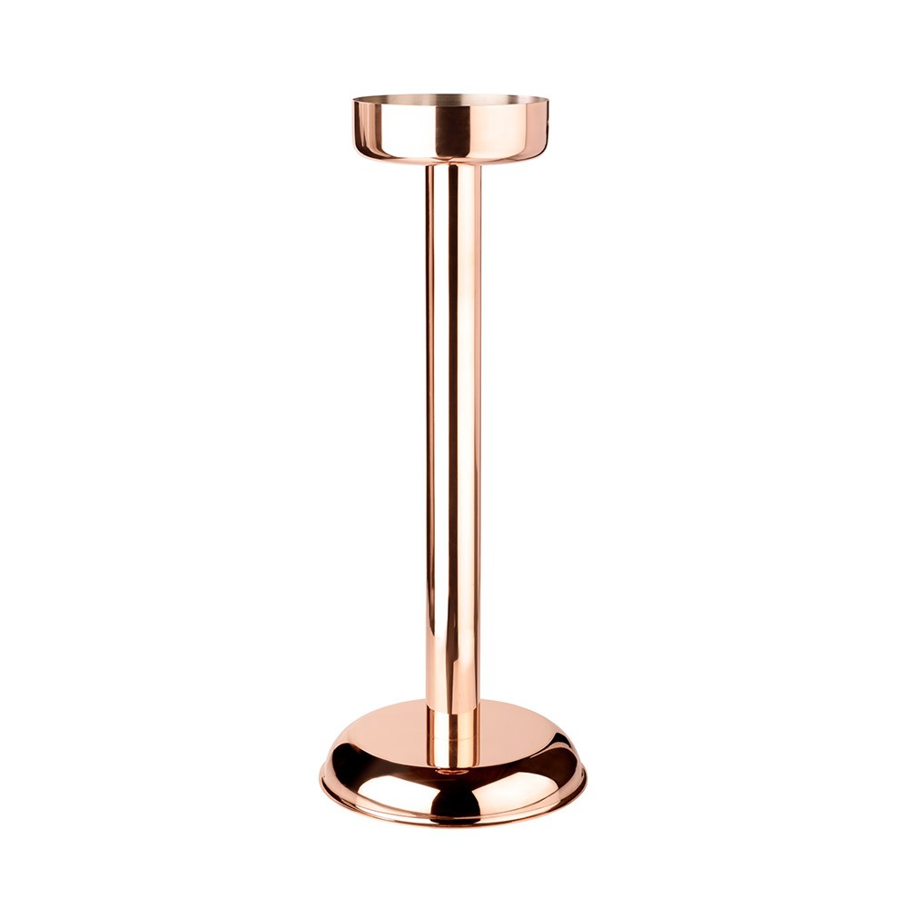 Mauviel M'30 Copper Champagne Bucket Stand, 11.8-In