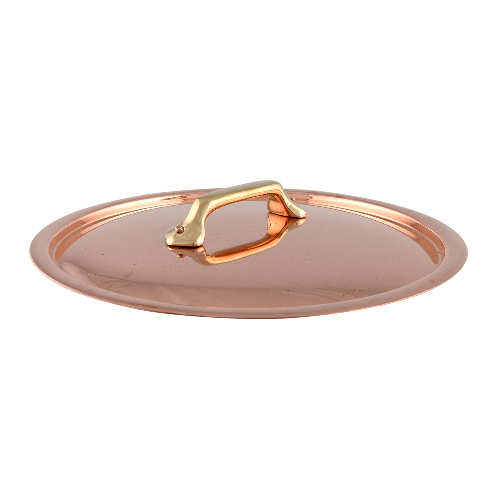 Mauviel M'Heritage M'250 B Lid With Brass Handle, 11-In